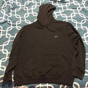 Used Black Nike hoodie. Size Large